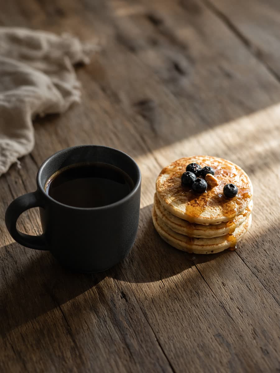 Low-Fat Oatmeal Protein Pancakes
