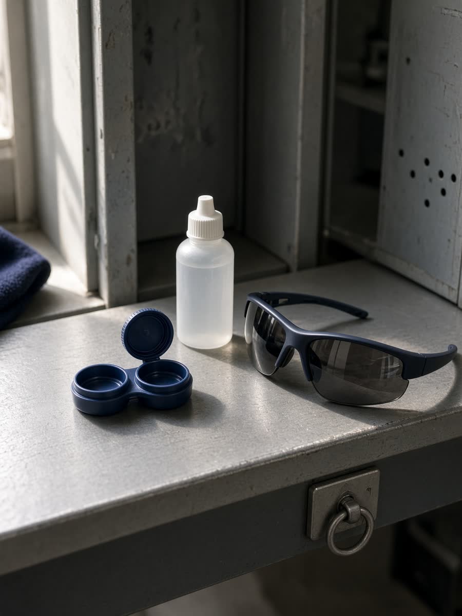 Exercising With Contact Lenses