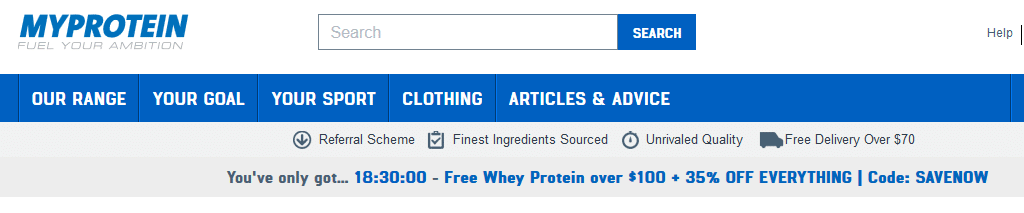 myprotein coupon