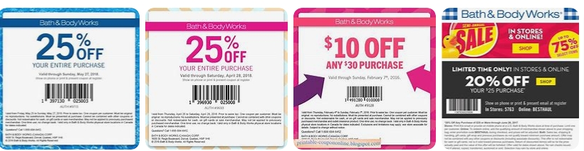 bath and body works coupons